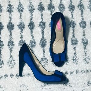 Women’s Heels Royal Blue and Black